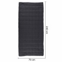 Cuvertura Canapea, Naimeed D4888L, 70x240cm, poliester, pufoasa, matlasata, Negru