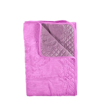 Cuvertura Canapea, Naimeed D4889S, 70x150cm, poliester, pufoasa, matlasata, Roz Cuvertura Canapea, Naimeed D4889S, 70x150cm, poliester, pufoasa, matlasata, Roz