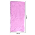Cuvertura Canapea, Naimeed D4889L, 70x240cm, poliester, pufoasa, matlasata, Roz