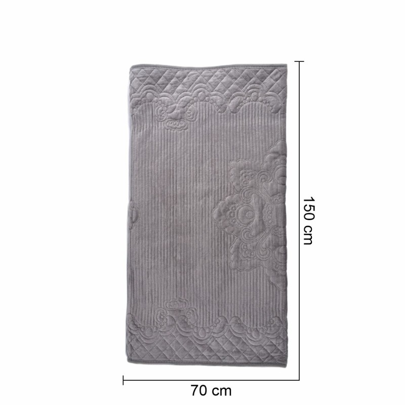 Cuvertura Canapea, Naimeed D4890S, 70x150cm, poliester, pufoasa, matlasata, Gri Cuvertura Canapea, Naimeed D4890S, 70x150cm, poliester, pufoasa, matlasata, Gri