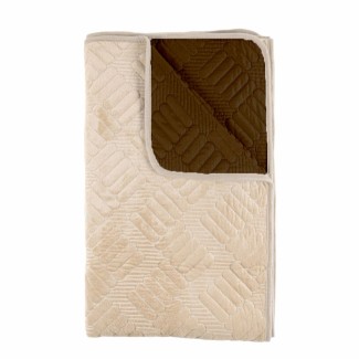 Cuvertura Canapea, Naimeed D4894L, 70x240cm, poliester, pufoasa, matlasata, Crem Cuvertura Canapea, Naimeed D4894L, 70x240cm, poliester, pufoasa, matlasata, Crem