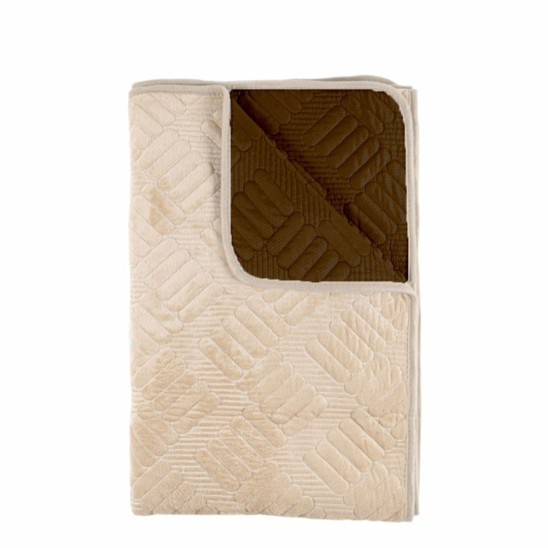 Cuvertura Canapea, Naimeed D4894M, 70x210cm, poliester, pufoasa, matlasata, Crem Cuvertura Canapea, Naimeed D4894M, 70x210cm, poliester, pufoasa, matlasata, Crem