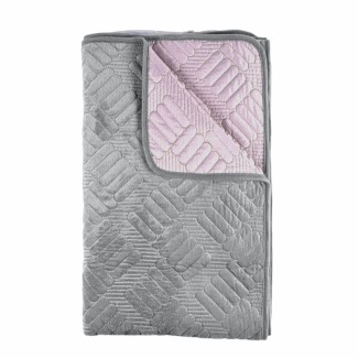 Cuvertura Canapea, Naimeed D4895L, 70x240cm, poliester, pufoasa, matlasata, Gri Cuvertura Canapea, Naimeed D4895L, 70x240cm, poliester, pufoasa, matlasata, Gri
