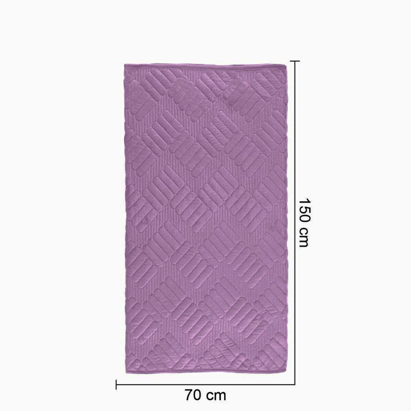 Cuvertura Canapea, Naimeed D4896S, 70x150cm, poliester, pufoasa, matlasata, Mov Cuvertura Canapea, Naimeed D4896S, 70x150cm, poliester, pufoasa, matlasata, Mov