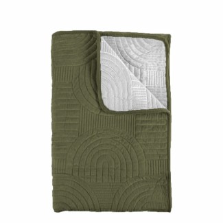 Cuvertura Canapea, Naimeed D4899M, 70x210cm, poliester, pufoasa, matlasata, Verde Inchis Cuvertura Canapea, Naimeed D4899M, 70x210cm, poliester, pufoasa, matlasata, Verde Inchis
