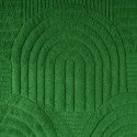 Cuvertura Canapea, Naimeed D4900L, 70x240cm, poliester, pufoasa, matlasata, Verde