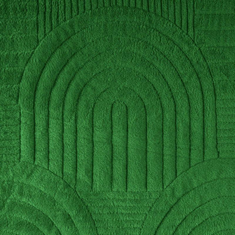 Cuvertura Canapea, Naimeed D4900L, 70x240cm, poliester, pufoasa, matlasata, Verde