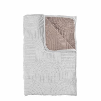 Cuvertura Canapea, Naimeed D4903M, 70x210cm, poliester, pufoasa, matlasata, Alb Cuvertura Canapea, Naimeed D4903M, 70x210cm, poliester, pufoasa, matlasata, Alb