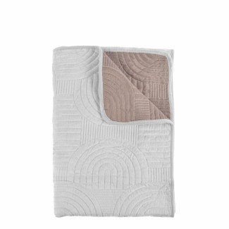 Cuvertura Canapea, Naimeed D4903S, 70x150cm, poliester, pufoasa, matlasata, Alb Cuvertura Canapea, Naimeed D4903S, 70x150cm, poliester, pufoasa, matlasata, Alb