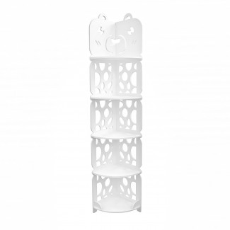 Coltar cu 5 rafturi pentru baie, D155, 21*119,5*22 cm Coltar cu 5 rafturi pentru baie, D155, 21*119,5*22 cm