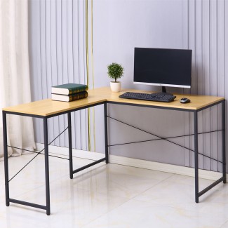 Birou cu cadru metalic, inaltime 75cm, Naimeed D07, Mesteacan Birou cu cadru metalic, inaltime 75cm, Naimeed D07, Mesteacan