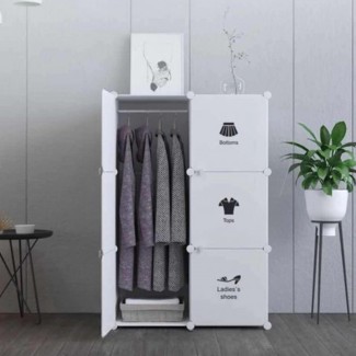 Dulap Modular Multifunctional, 4 Compartimente, D2655W Dulap Modular Multifunctional, 4 Compartimente, D2655W