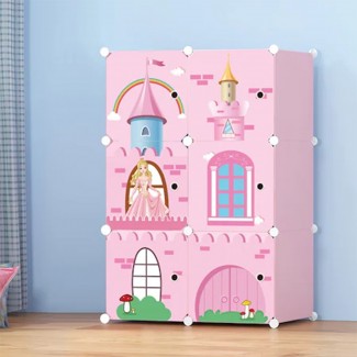 Dulap Modular, 6 Compartimente, Stil Castel, D2656P Dulap Modular, 6 Compartimente, Stil Castel, D2656P