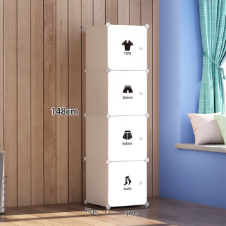 Dulap Modular, 4 Compartimente, D3202 Dulap Modular, 4 Compartimente, D3202