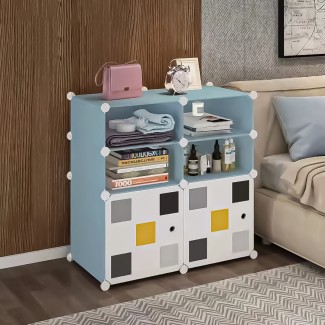 Dulap Modular, 6 Compartimente, D4127, Blue Dulap Modular, 6 Compartimente, D4127, Blue