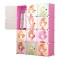 Dulap Modular, camera copii, 12 usi, Naimeed D6617, Roz, 147x110x37 cm