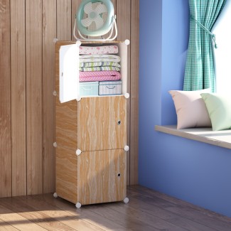 Dulap Modular Copii, 3 Usi, Naimeed D6846, 110x35x35 cm, Maro Dulap Modular Copii, 3 Usi, Naimeed D6846, 110x35x35 cm, Maro