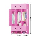 Dulap Modular, 15 Usi, Naimeed, D7144, 197x110x37cm, Roz Dulap Modular, 15 Usi, Naimeed, D7144, 197x110x37cm, Roz