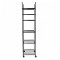 Raft de depozitare pentru bucatarie, Naimeed D7711, 6 Rafturi, cu Roti, Metal, Negru