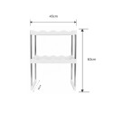 Raft de Depozitare pentru Bucatarie, 3 Niveluri, Naimeed D7721, Suport pentru Cuptor cu Microunde si Organizare Accesorii, 45 x 25 x 63 cm, Alb Raft de Depozitare pentru Bucatarie, 3 Niveluri, Naimeed D7721, Suport pentru Cuptor cu Microunde si Organizare Accesorii, 45 x 25 x 63 cm, Alb