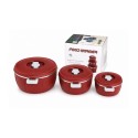 Set Caserole Termice cu Capac, Naimeed D7943, pentru Servire si Pastrarea Temperaturii Alimentelor, Rosu, 1.8L+3.5L+6L Set Caserole Termice cu Capac, Naimeed D7943, pentru Servire si Pastrarea Temperaturii Alimentelor, Rosu, 1.8L+3.5L+6L
