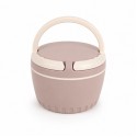 Set Caserole Termice cu Capac, Naimeed D7945, Crem, 18+20+22+24cm
