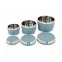 Set Caserole Termice cu Capac, Naimeed D7946, albastru