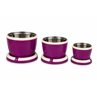 Set Caserole Termice cu Capac, Naimeed D7947, Mov Set Caserole Termice cu Capac, Naimeed D7947, Mov