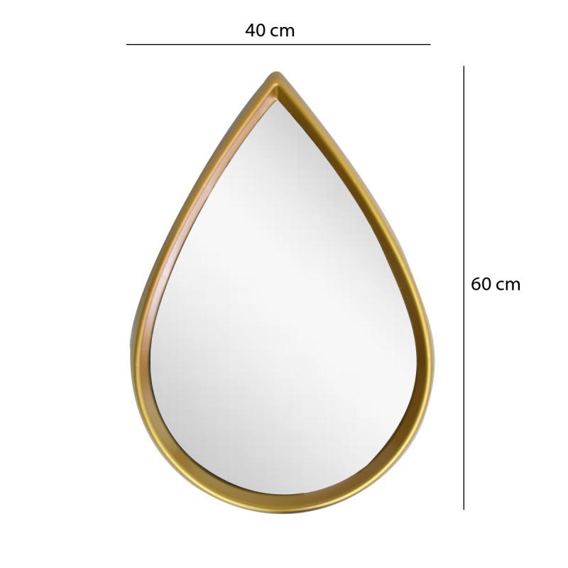 Oglinda Decorativa de Perete, Naimeed D4600G, Auriu, 40x3x60 cm Oglinda Decorativa de Perete, Naimeed D4600G, Auriu, 40x3x60 cm