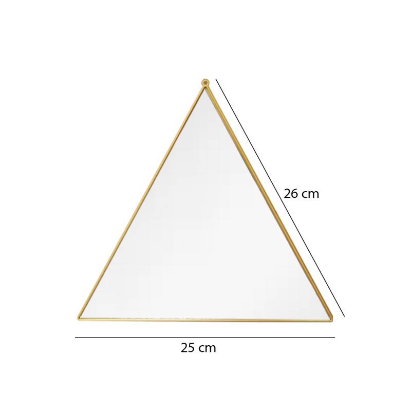 Set 3 Oglinzi Decorative, Naimeed D4606G, Auriu, 24x1x23 cm Set 3 Oglinzi Decorative, Naimeed D4606G, Auriu, 24x1x23 cm