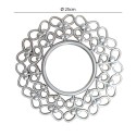 Set 3 Oglinzi Decorative de Perete, Naimeed D4621S, Arigntiu, Ø25x1 cm Set 3 Oglinzi Decorative de Perete, Naimeed D4621S, Arigntiu, Ø25x1 cm