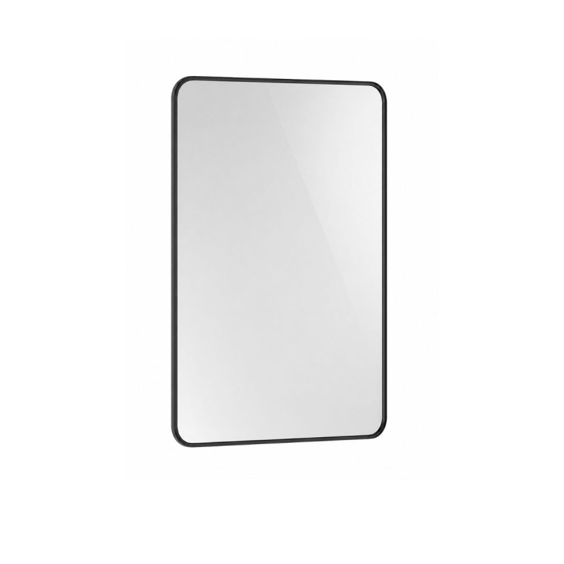Oglinda Dreptunghiulara de Perete,  Naimeed D7971, Rama din Aluminiu, 50x70cm, negru