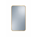 Oglinda Dreptunghiulara de Perete, Naimeed D7972, Rama din Aluminiu, 50x70cm, gold