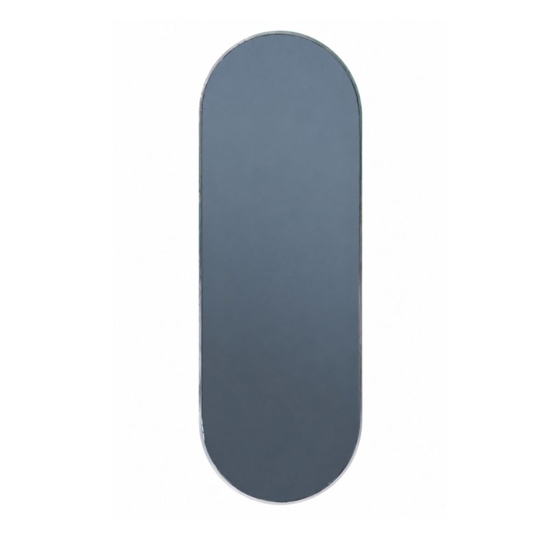 Oglinda Ovala de Perete, Naimeed D7981, Rama din Aluminiu, 60x170cm, argintiu