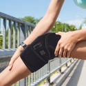 Genunchiera, Naimeed D5131, marime universala, cu sistem de incalzire, alimentare USB, Negru