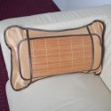 Perna cu model din bambus, frunze de ceai, Naimeed D4925, Bronz Perna cu model din bambus, frunze de ceai, Naimeed D4925, Bronz