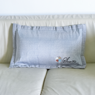 Perna cu frunze de ceai, Naimeed D4928, Gri Perna cu frunze de ceai, Naimeed D4928, Gri