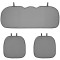 Set huse pentru scaune auto, Naimeed D4939, Gri