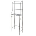 Raft de baie, 3 polite deasupra toaletei, Naimeed D4825, Inox