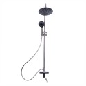 Coloana de dus, cu para fixa si para mobila, Naimeed D6136, 3 functii, otel inoxidabil, Argintiu Coloana de dus, cu para fixa si para mobila, Naimeed D6136, 3 functii, otel inoxidabil, Argintiu