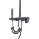 Coloana de dus, cu para fixa si para mobila, Naimeed D6138, 4 functii, otel inoxidabil, Argintiu Coloana de dus, cu para fixa si para mobila, Naimeed D6138, 4 functii, otel inoxidabil, Argintiu