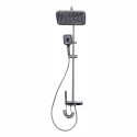 Coloana de dus, cu para fixa si para mobila, Naimeed D6158, 4 functii, otel inoxidabil, Argintiu Coloana de dus, cu para fixa si para mobila, Naimeed D6158, 4 functii, otel inoxidabil, Argintiu