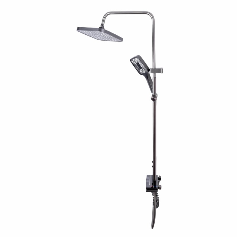 Coloana de dus, cu para fixa si para mobila, Naimeed D6158, 4 functii, otel inoxidabil, Argintiu Coloana de dus, cu para fixa si para mobila, Naimeed D6158, 4 functii, otel inoxidabil, Argintiu