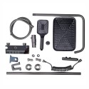 Coloana de dus, cu para fixa si para mobila, Naimeed D6158, 4 functii, otel inoxidabil, Argintiu Coloana de dus, cu para fixa si para mobila, Naimeed D6158, 4 functii, otel inoxidabil, Argintiu