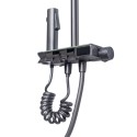 Coloana de dus, cu para fixa si para mobila, Naimeed D6159, 4 functii, otel inoxidabil, Argintiu Coloana de dus, cu para fixa si para mobila, Naimeed D6159, 4 functii, otel inoxidabil, Argintiu
