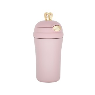 Cana termos, 400ml, din inox, Naimeed D5049, Roz Cana termos, 400ml, din inox, Naimeed D5049, Roz