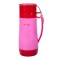 Termos, Naimeed D6413, pentru bauturi reci sau calde, Sticla si ABS, 1L, Roz, 160x300x117mm