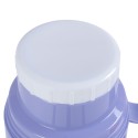 Termos, Naimeed D6418, pentru bauturi reci sau calde, Sticla si ABS, 1.8L, Albastru, 160x345x132mm