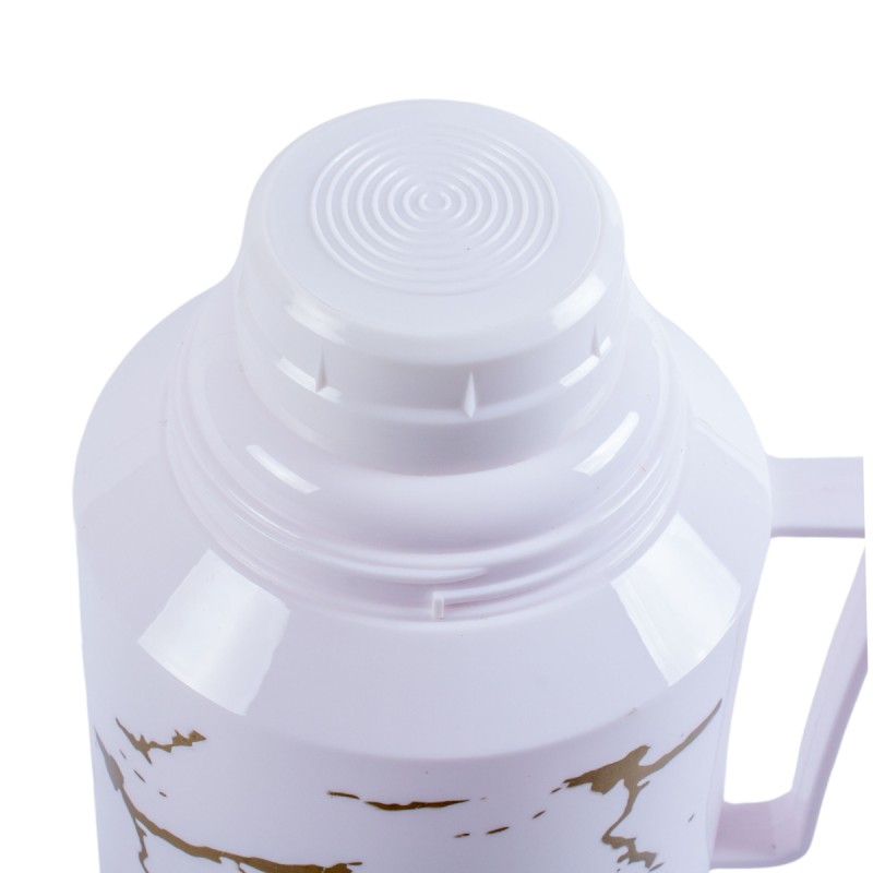 Termos, Naimeed D6416, pentru bauturi reci sau calde, Sticla si ABS, 1.8L, Alb, 160x320x135mm Termos, Naimeed D6416, pentru bauturi reci sau calde, Sticla si ABS, 1.8L, Alb, 160x320x135mm