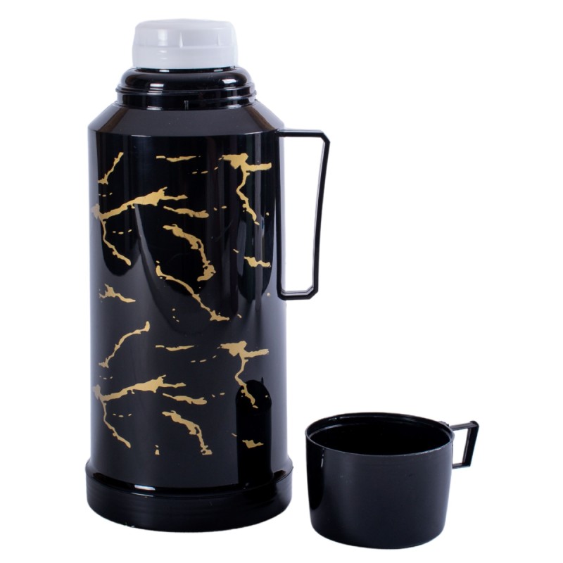 Termos, Naimeed D6416, pentru bauturi reci sau calde, Sticla si ABS, 1.8L, Negru, 160x320x135mm Termos, Naimeed D6416, pentru bauturi reci sau calde, Sticla si ABS, 1.8L, Negru, 160x320x135mm